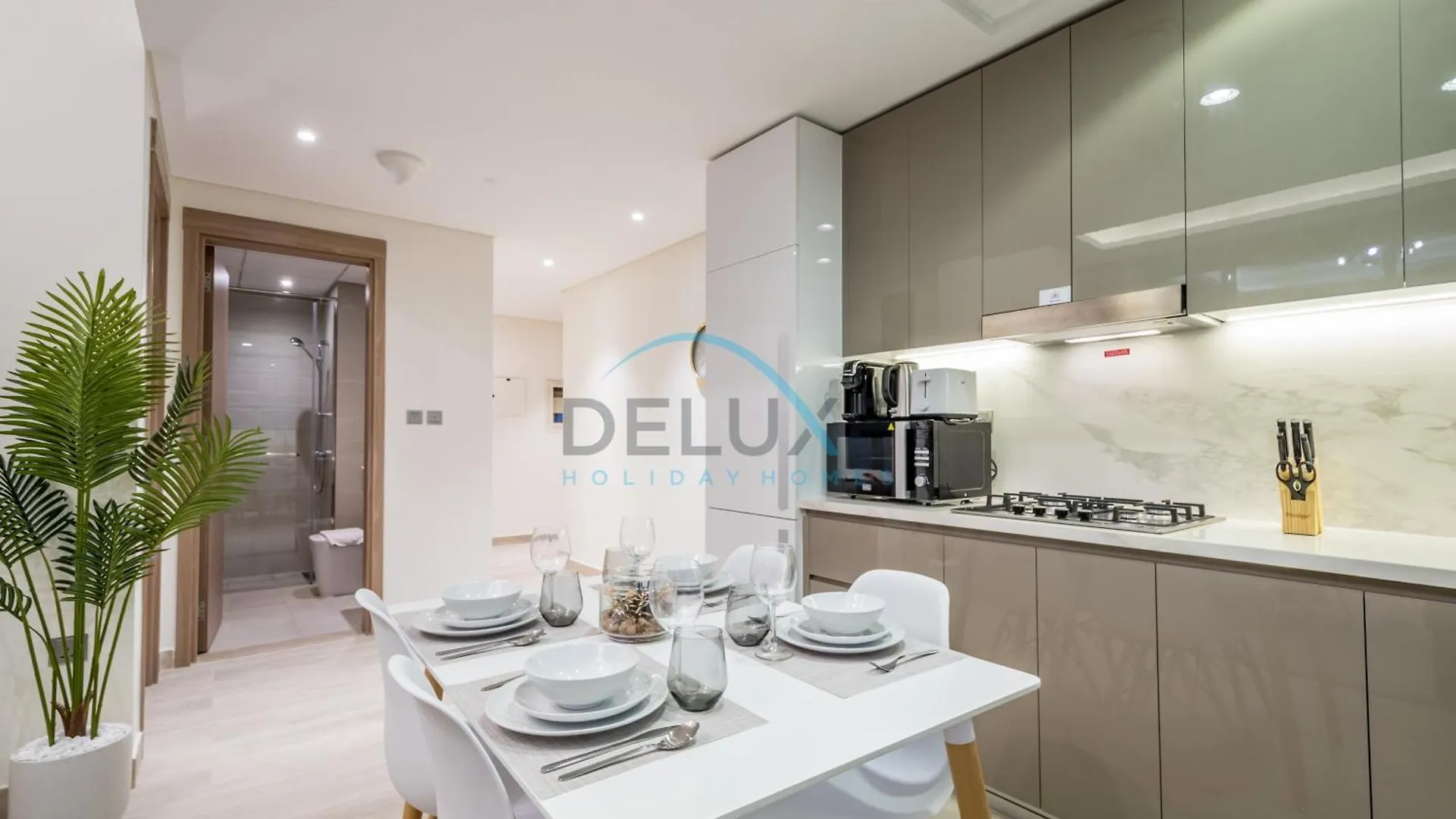 Chic 1Br In Azizi Riviera 14 By Deluxe Holiday Homes 迪拜